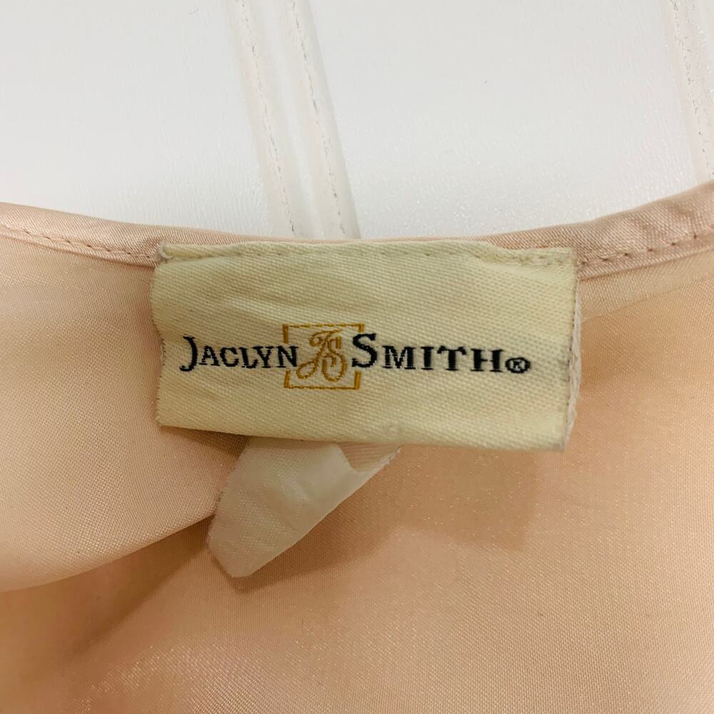 Vintage Jaclyn Smith Silky Chemise Slip Nightgown Sz Small - Picture 10 of 10